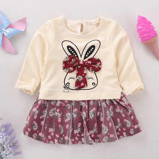 baby girl skirt dress long sleeved