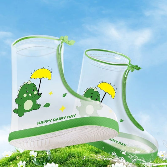 Waterproof shoes Non-slip Thickening And Wear-resistant Student Rain Shoes