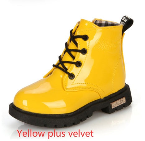 Boots Children's Martin Boots Korean Version Boys' Short Boots