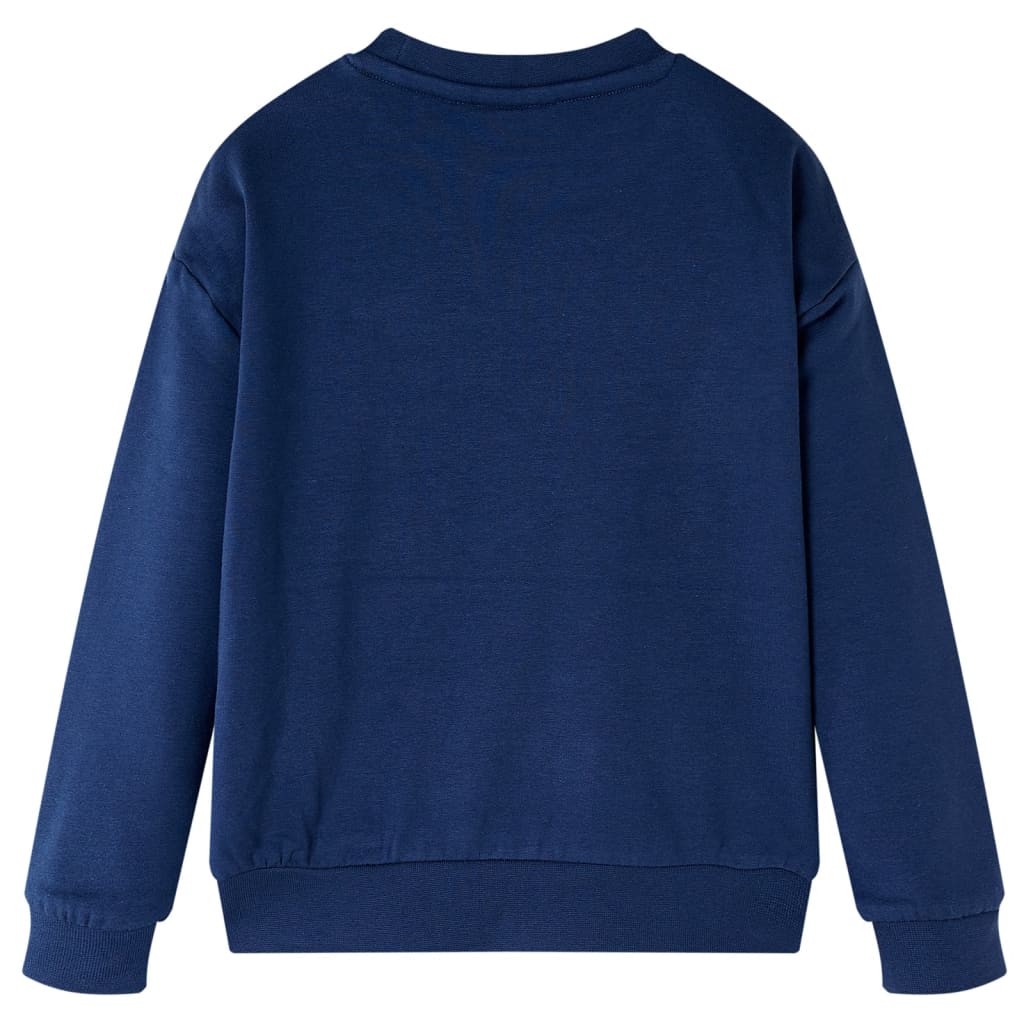 Children's sweatshirt navy blue 104 Children's sweatshirt navy blue 116 Children's sweatshirt dark pink - Kidnor