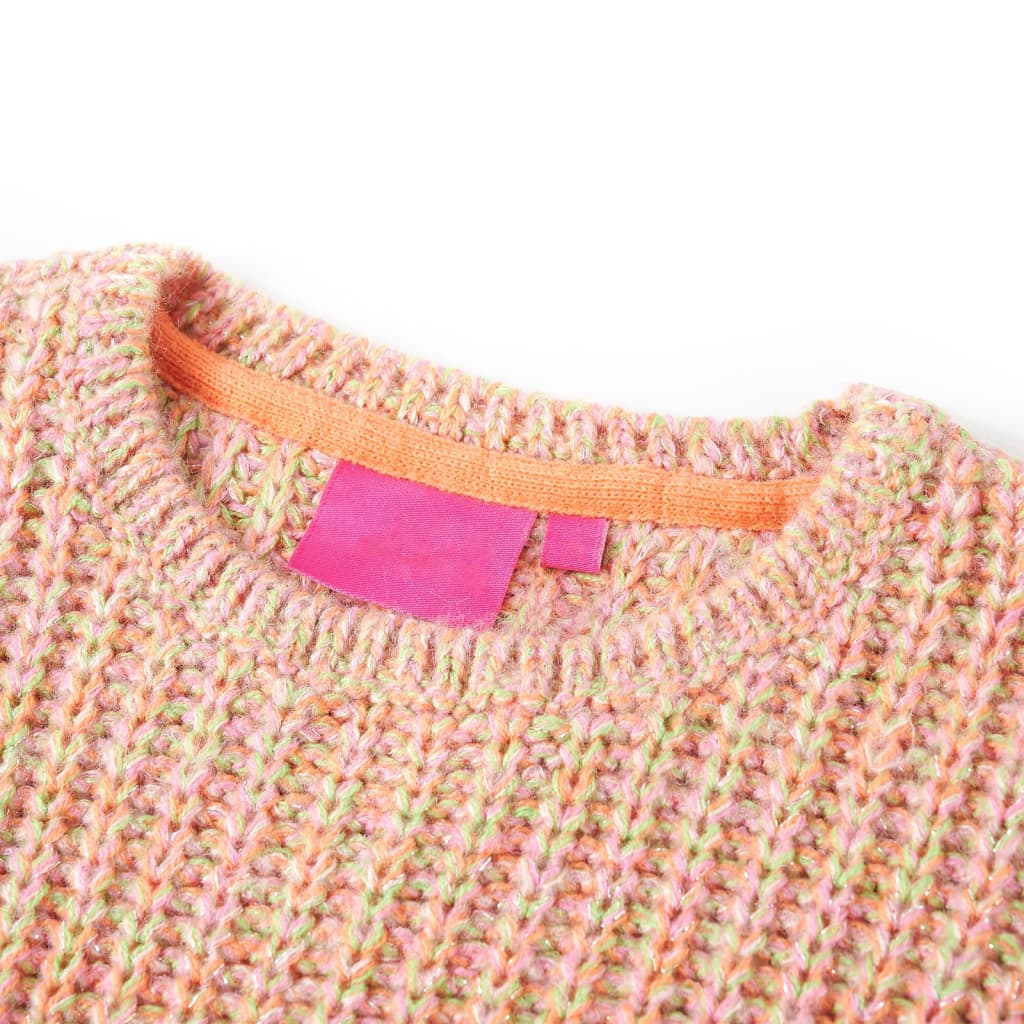 Children's knitted sweater, light pink - Kidnor