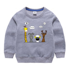 Spring and Autumn Long Sleeve Sweatshirt Baby Cotton Top - Kidnor