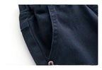 Embroidered Pants Solid Color Soft Children's Pants - Kidnor