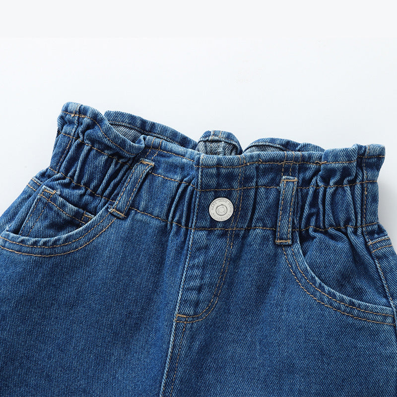 Fashionable Loose Cool Fashionable Girls' Jeans - Kidnor