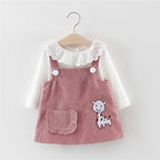 Baby Girl Beautiful Dress - 2 Pieces Set - Kidnor