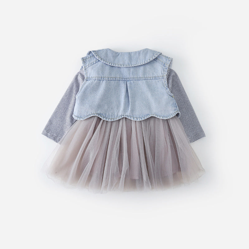 Two-piece dress for girls - Kidnor