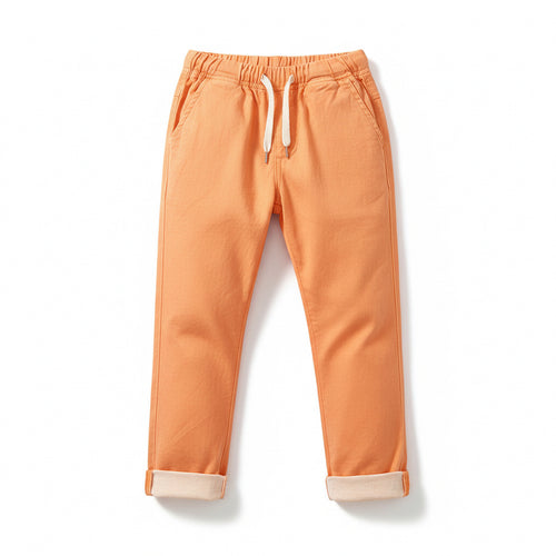 Boys Cotton Cropped Trousers - Kidnor