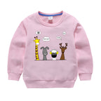 Spring and Autumn Long Sleeve Sweatshirt Baby Cotton Top - Kidnor