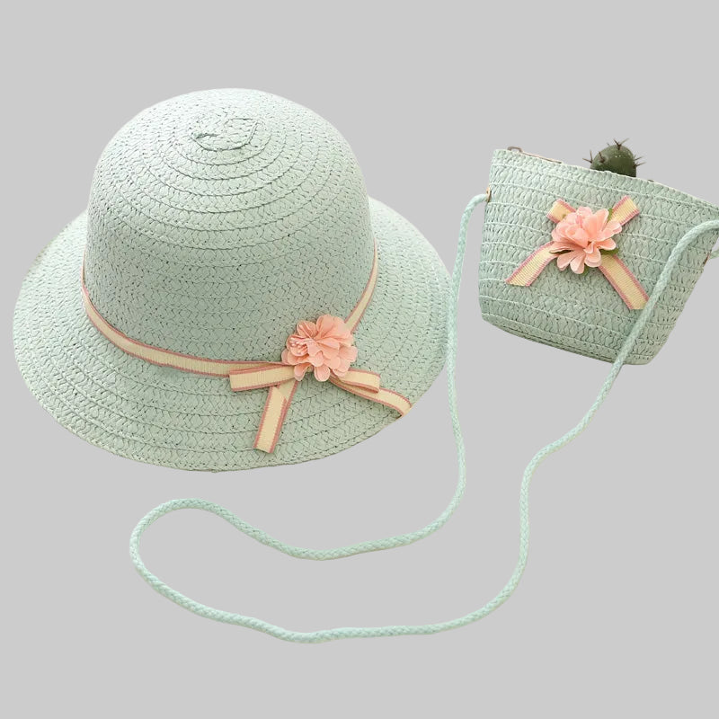 Summer sun protection cute princess sun hat girl - Kidnor