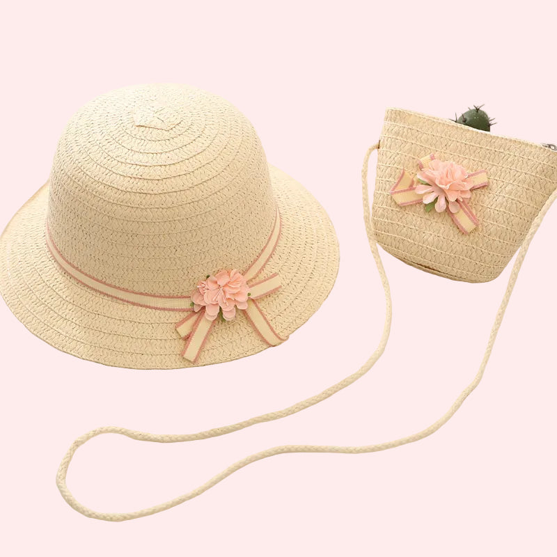 Summer sun protection cute princess sun hat girl - Kidnor