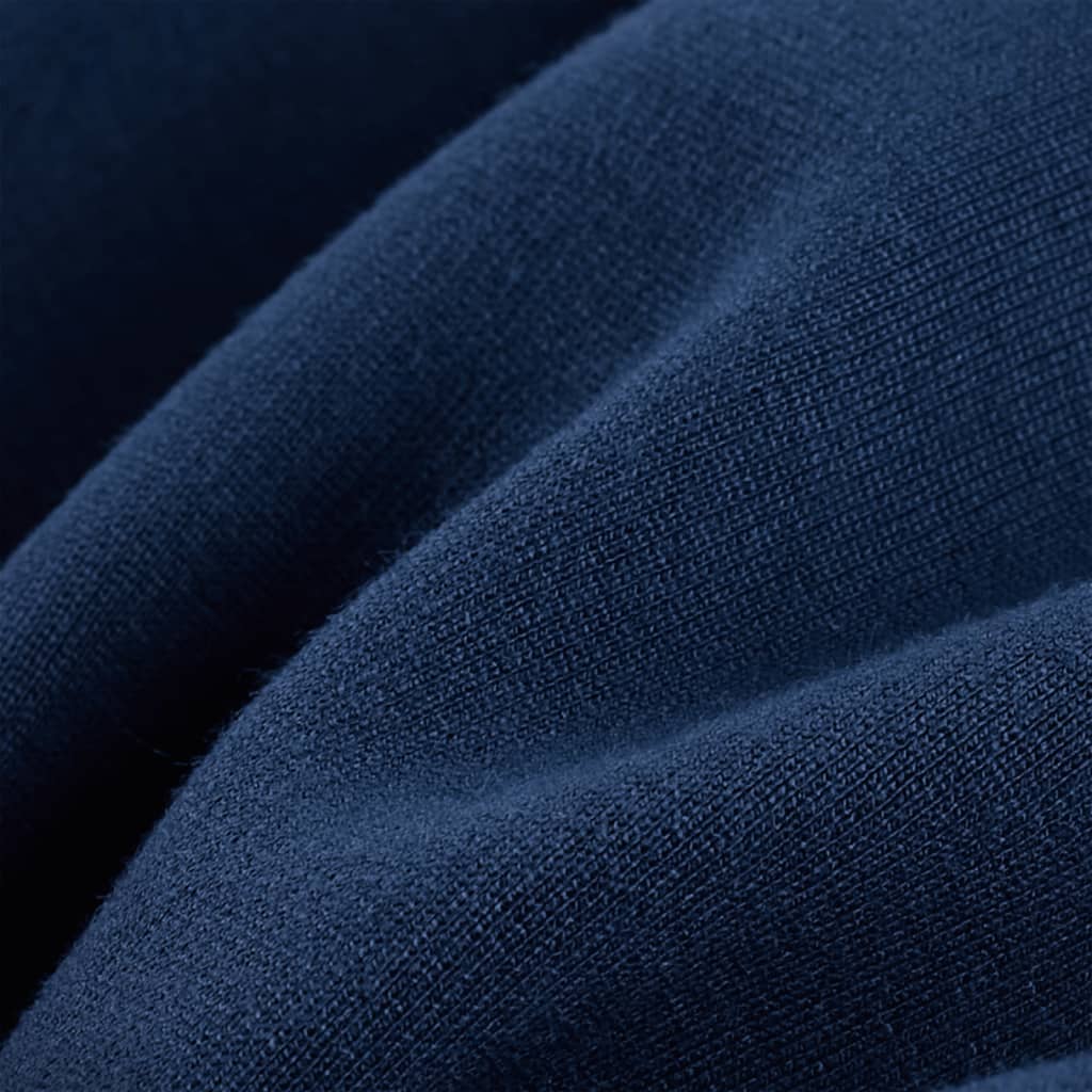 Pantaloni pentru copii cu garnitură neagră, bleumarin, mărimea 116