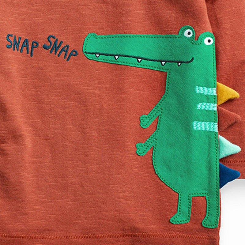 Knitted cotton boy t-shirt - Kidnor