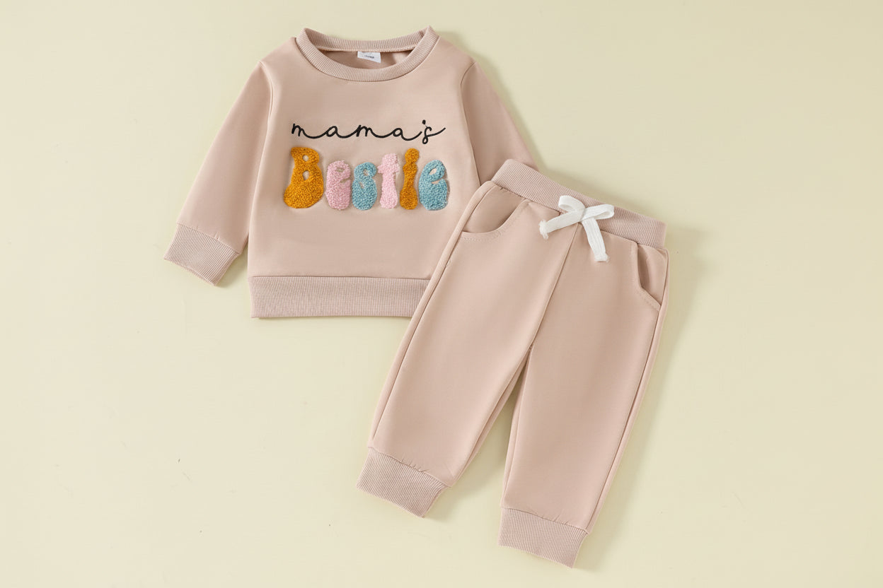 Babymode einfarbiger Kinderpullover