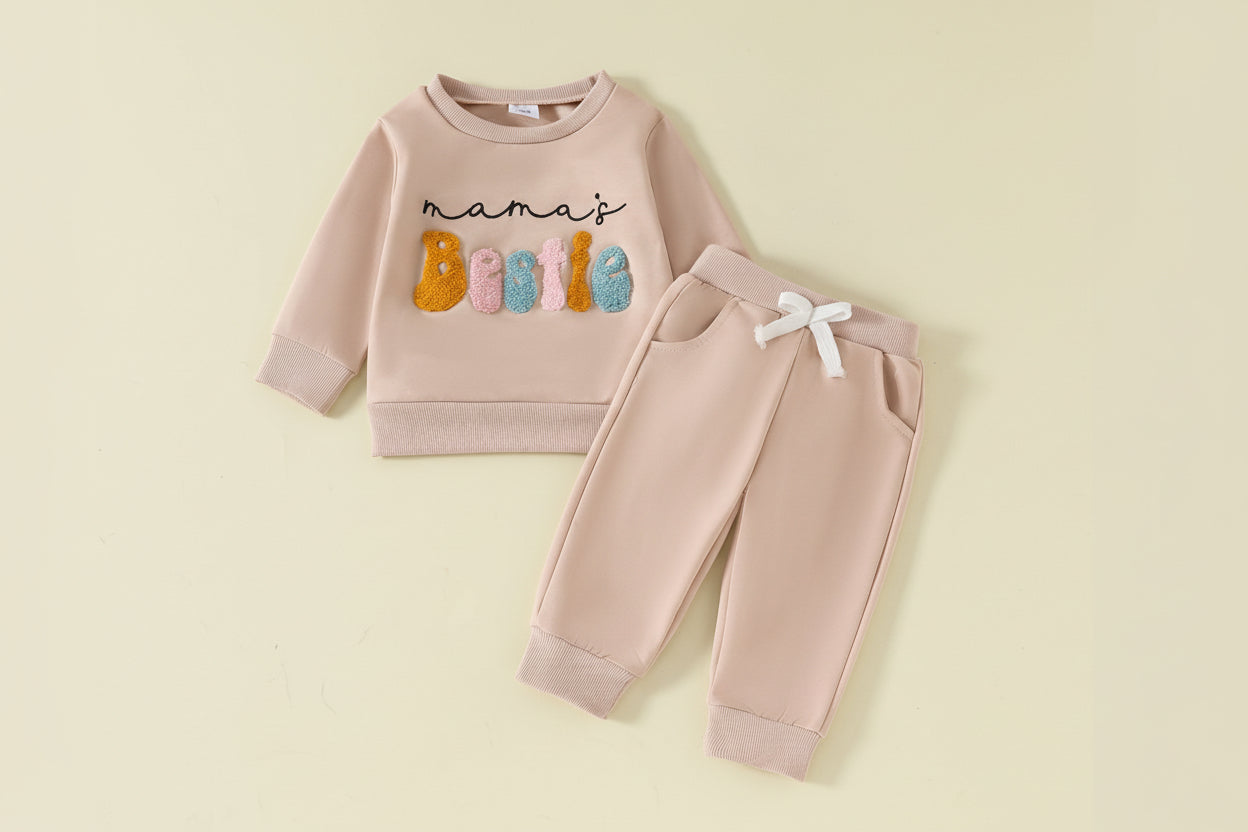 Babymode einfarbiger Kinderpullover