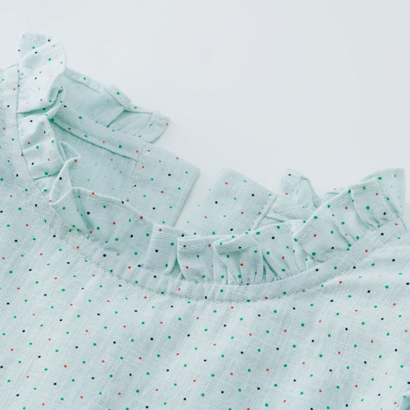 Girls' lace linen shirt - Kidnor