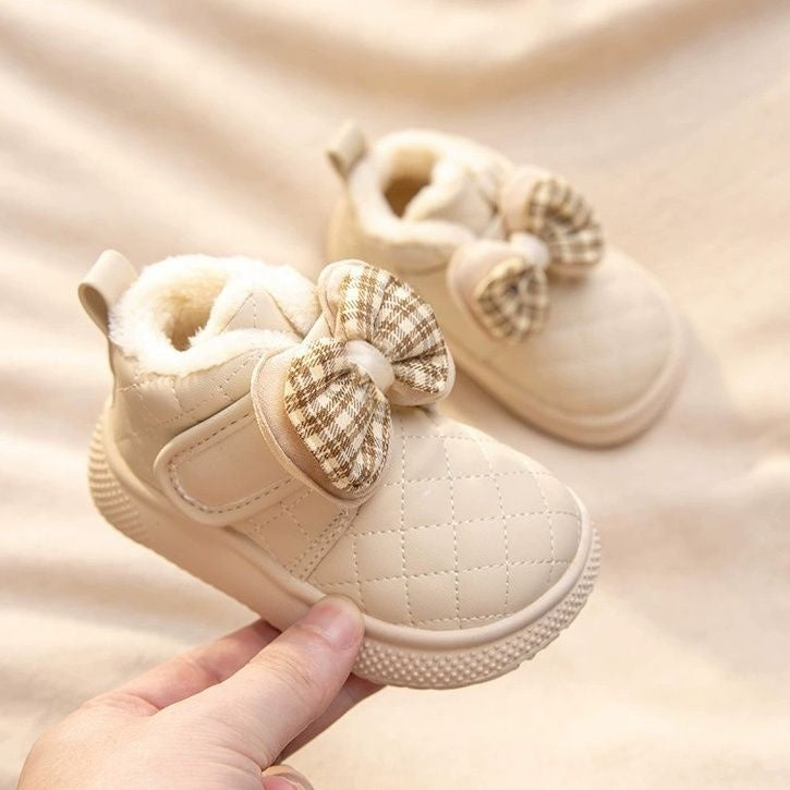 Baby Girl Snow Boots Velvet