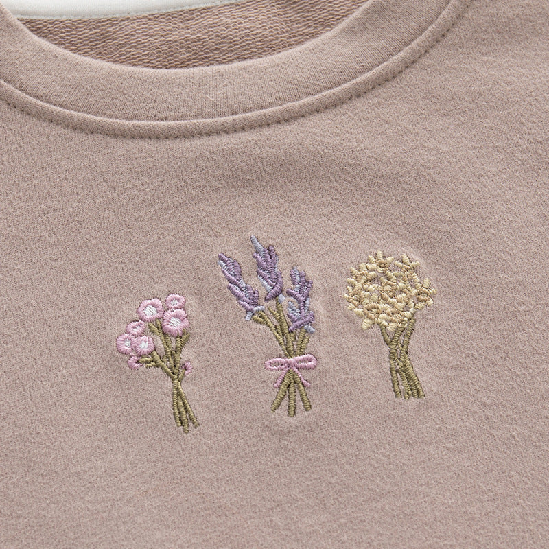 Baby Autumn Clothing Sweatshirt Bell Sleeve Loose - Kidnor