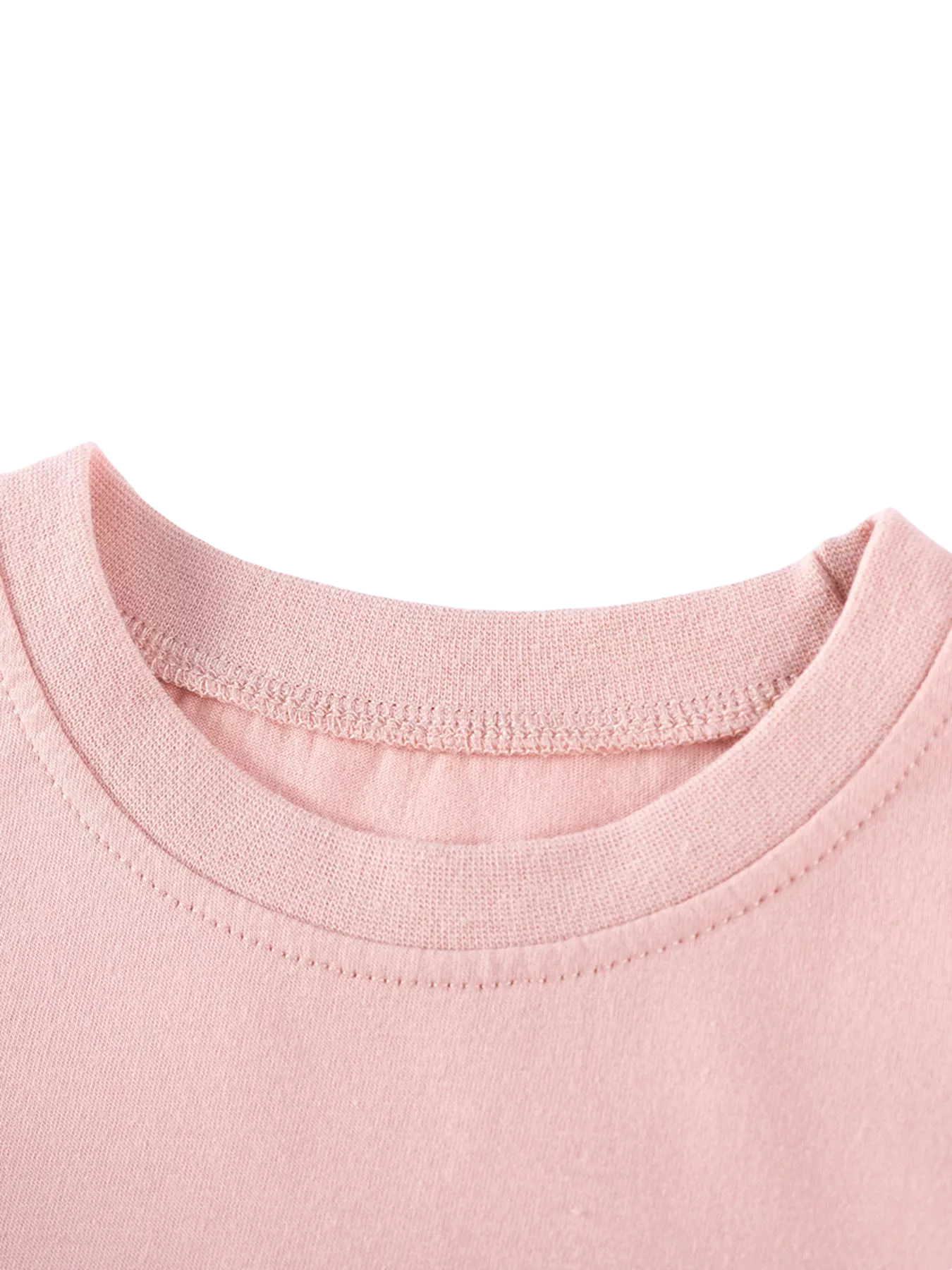 Children's Ruffle Trim Long Sleeve Dress - Kidnor