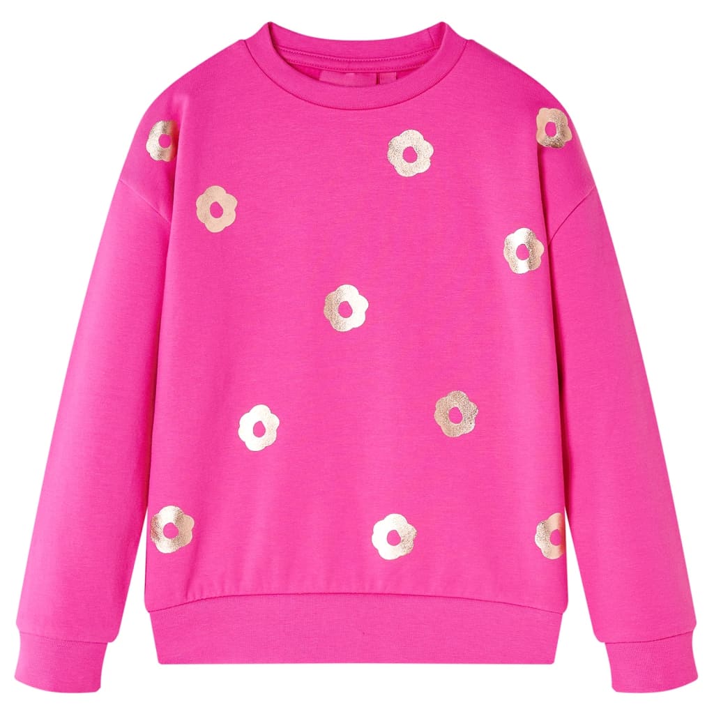 Children's sweatshirt navy blue 104 Children's sweatshirt navy blue 116 Children's sweatshirt dark pink - Kidnor