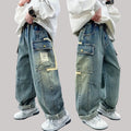 Children's Wear Boys Spring Clothing Pants Straight