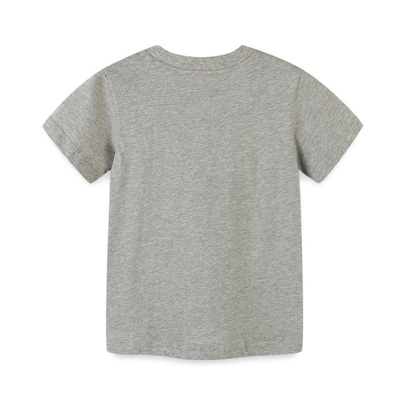Kids' T-shirts Middle And Small Children's Cartoon-print