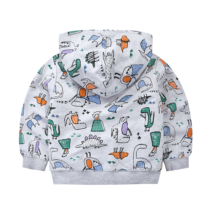 Children's Jacket Full Print Boys Sweater - Kidnor