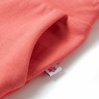 Weit geschnittene Kinderhose, korallenrosa, Größe 116