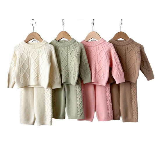 Loose Top And Trousers Two-piece Sweater Pack