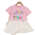 Girls Gabby Dollhouse Pleated Skirt Sets - Kidnor