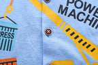 Boys' Gentleman Cotton Shirt - Formal Turn-Down Collar Tee for Kids