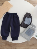Kids Elastic Waist Jogger Pants - Kidnor
