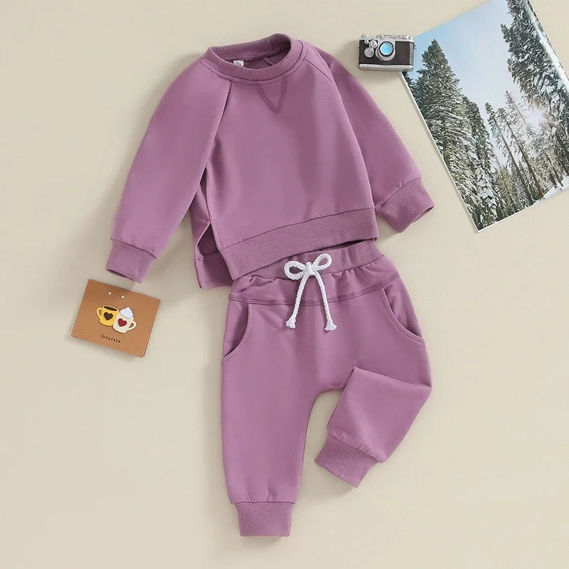 0-36months Baby Clothes Sets Pullover-Pants for Boys And Girls