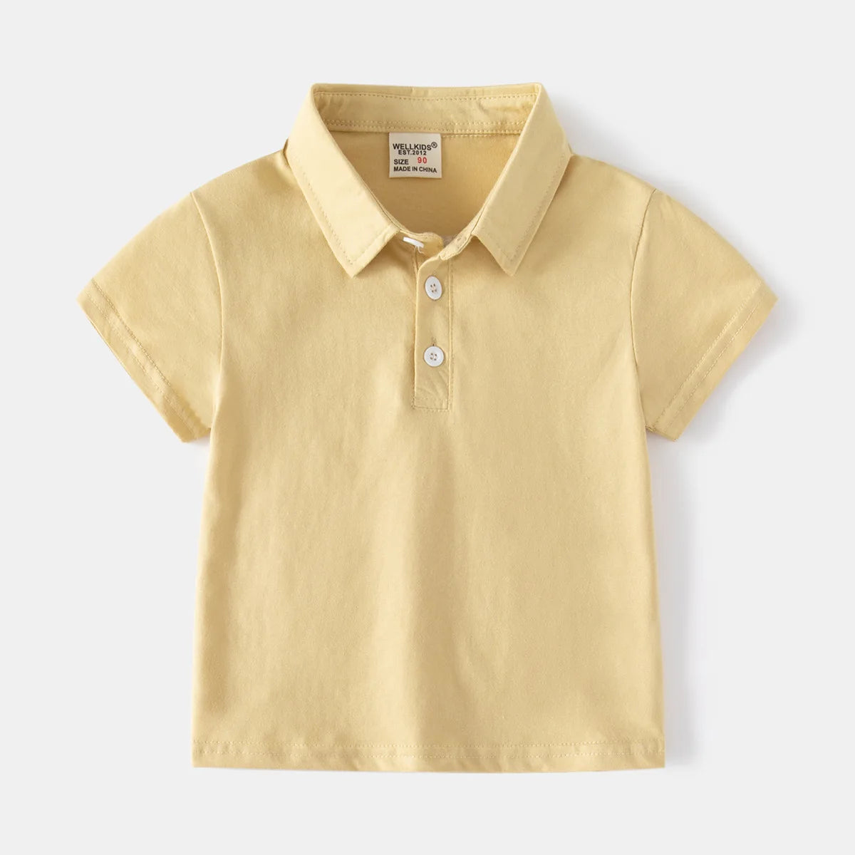 Elegant Toddler Boys Polo T-shirts Kids Tops Tees Summer Children's Clothes