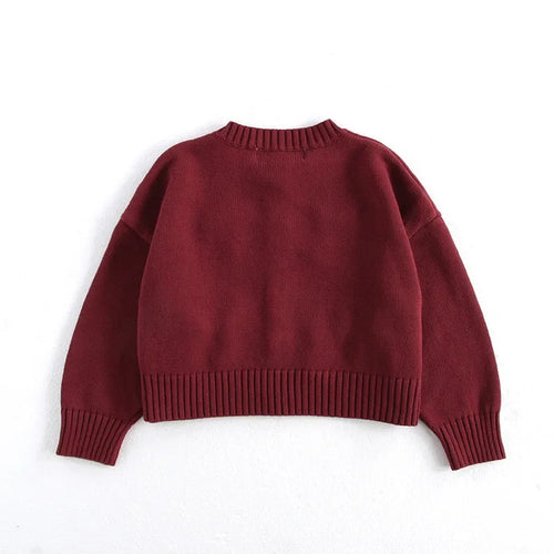 Bow Embellished Knit Cardigan - Kidnor