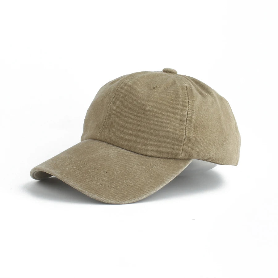 Washed Denim Baseball Cap Kids Boys Girls - Kidnor