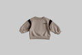 Long Sleeve Letter Print Sweatshirt - Kidnor