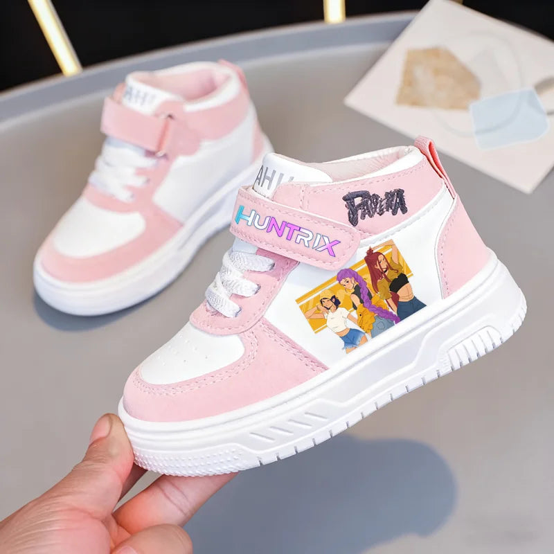 K-Pop Demon Hunters Kids Cartoon Sneakers