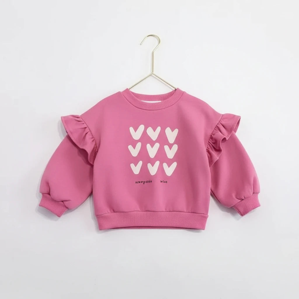 Girls Printed Long Sleeve T-Shirt - Kidnor