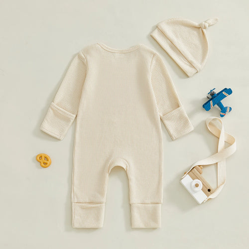 Auntie's Bestie Baby Romper - Unisex Ribbed Jumpsuit (0-18M)