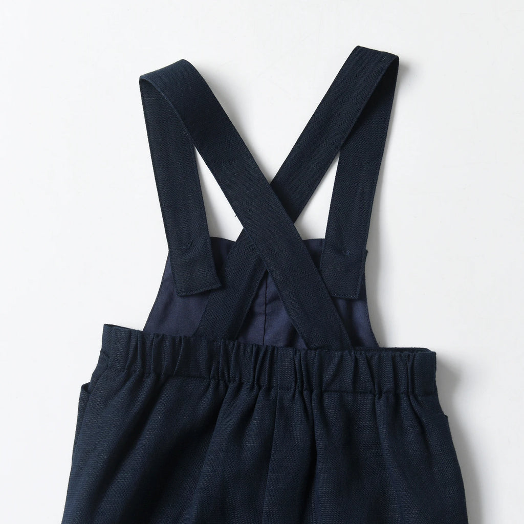 Clibeso Baby Boys' Knit Cotton-Linen Romper - All Seasons - Kidnor