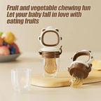 Baby Juice Extractor Pacifier cup Molars Baby feeding bottle Food Feeding Spoon Silicone Gum Fruit Vegetable Bite Eat Auxiliary