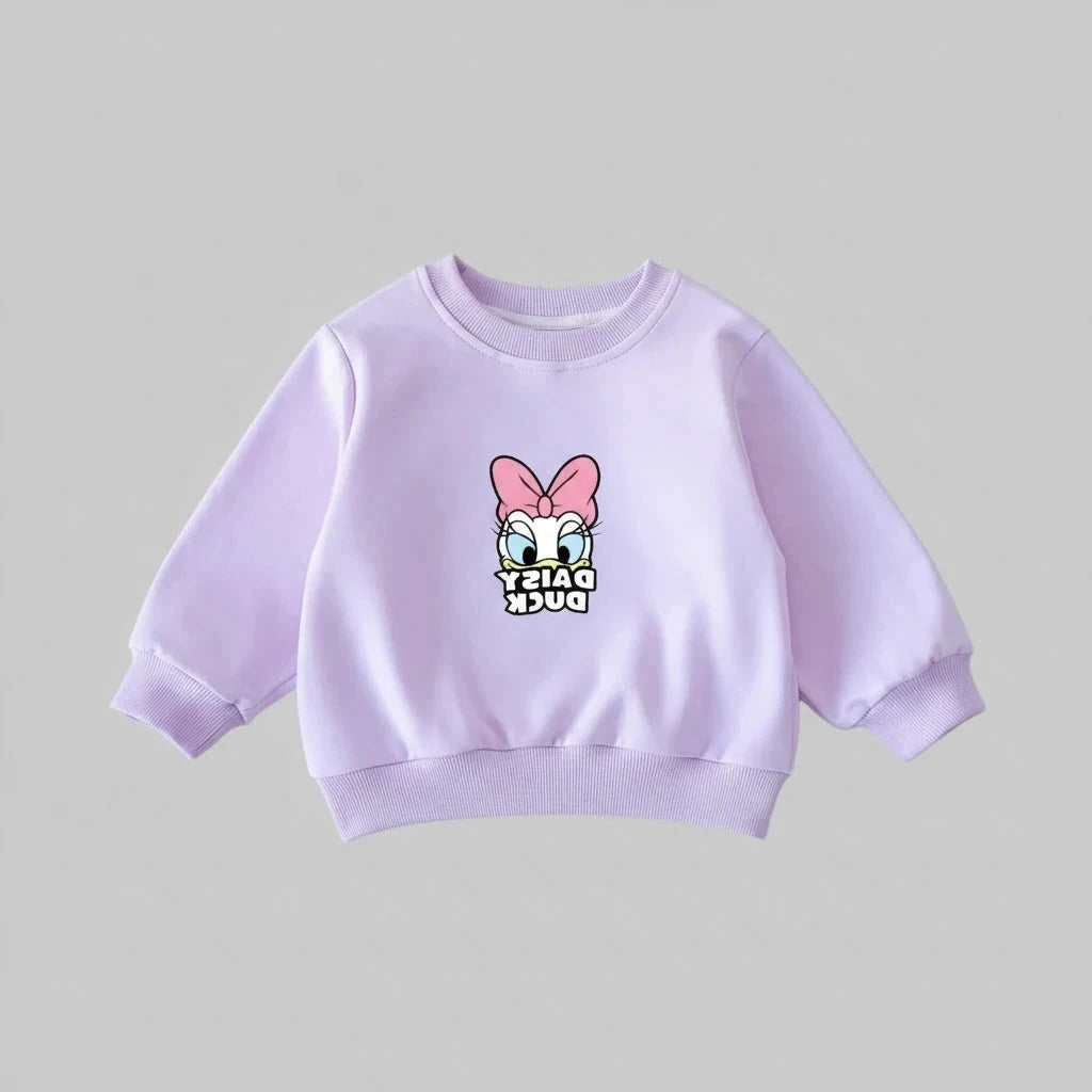 Daisy Duck Cartoon Sweatshirt - Kidnor