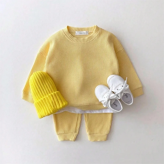 Baby Cotton Knit Clothing Set 2-Piece