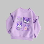 Sanrio Cinnamoroll Melodia mea Kuromi primăvară toamnă iarnă fete Hoodie hanorac copii casual moda drăguț Kawaii pulover