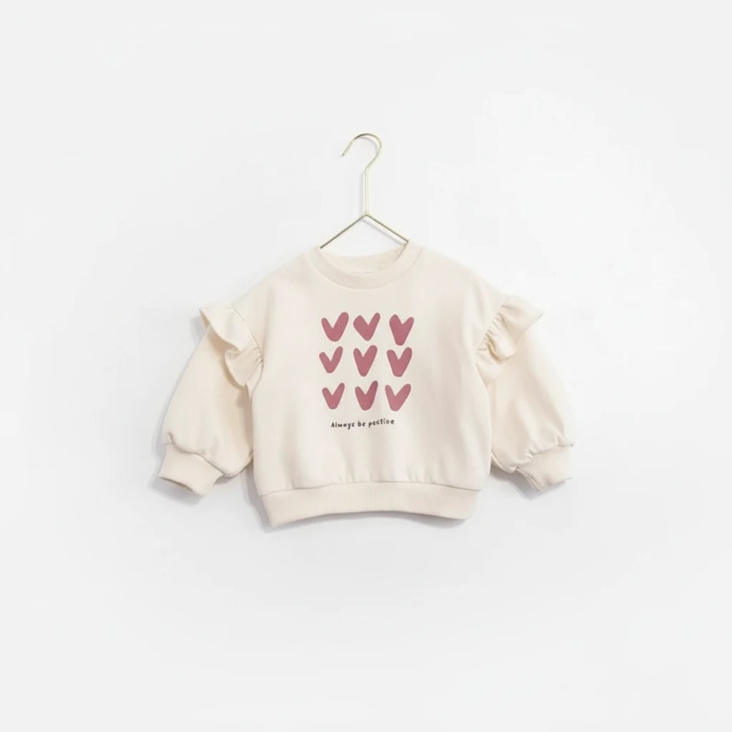 Girls Printed Long Sleeve T-Shirt - Kidnor