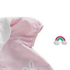 Easter Bunny Embroidery Dress - Kidnor