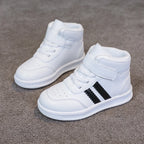 Kids High-Top Sneakers - Non-Slip Lightweight Sports Shoes for Boys & Girls