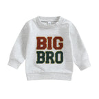 Big Bro Crewneck Sweatshirt Oversized Matching - Kidnor