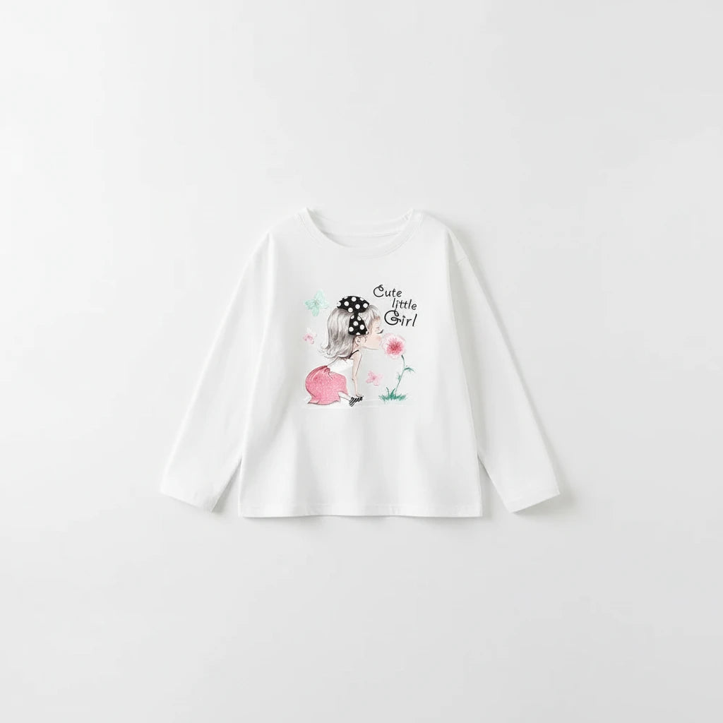 Sweet Casual Top Tee WHD1 - Kidnor