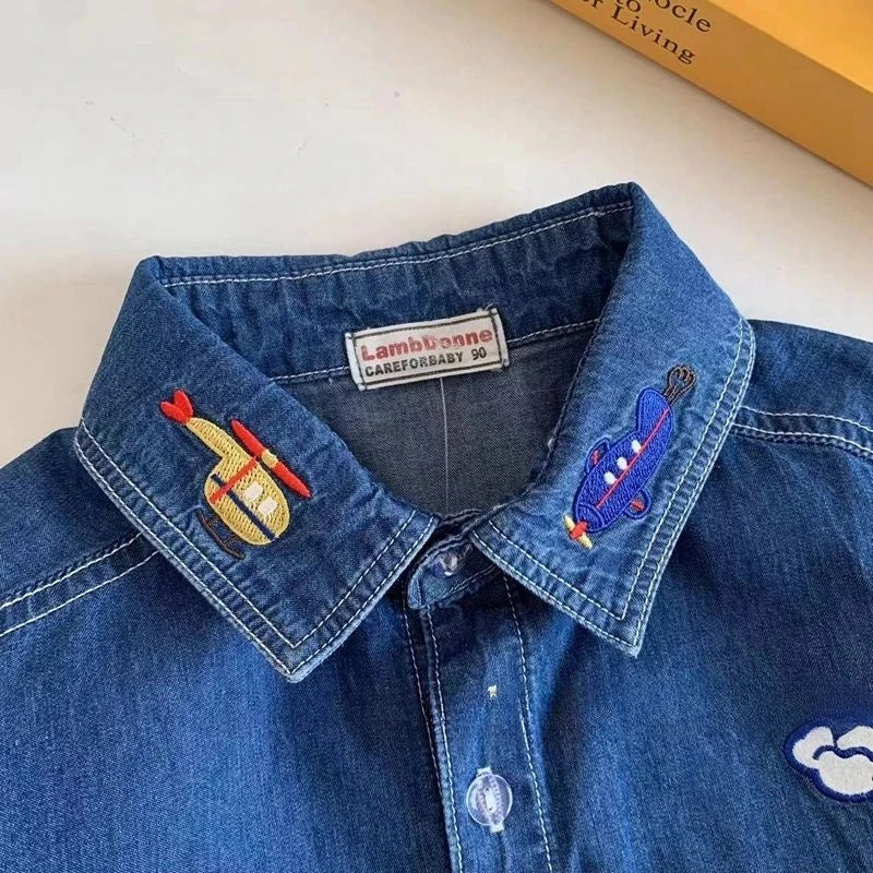 Fashion Boys denim shirt - Kidnor